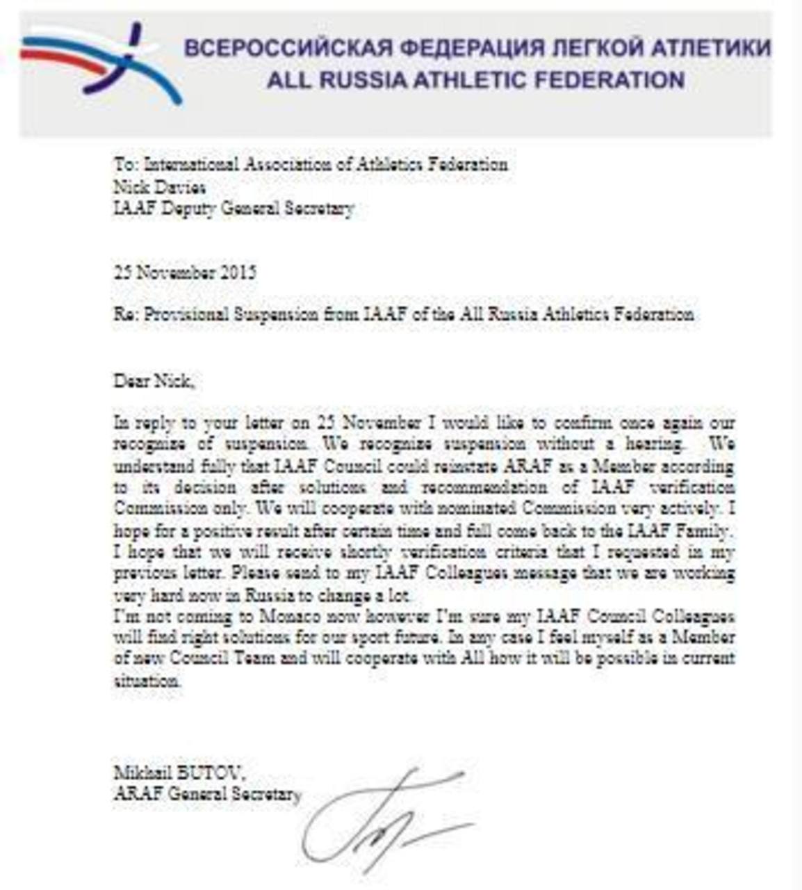 VFLA-letter-IAAF